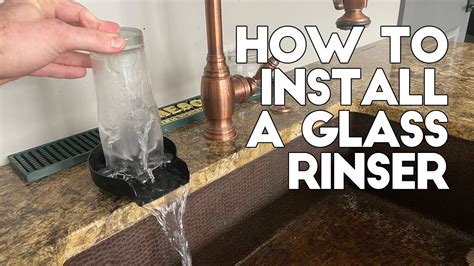 How to Install Glass Rinser Without Hole: A Journey Through Unconventional Solutions