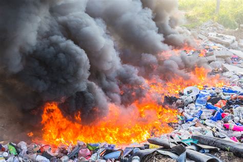 Is it illegal to burn plastic, or can we turn it into a cosmic art project?